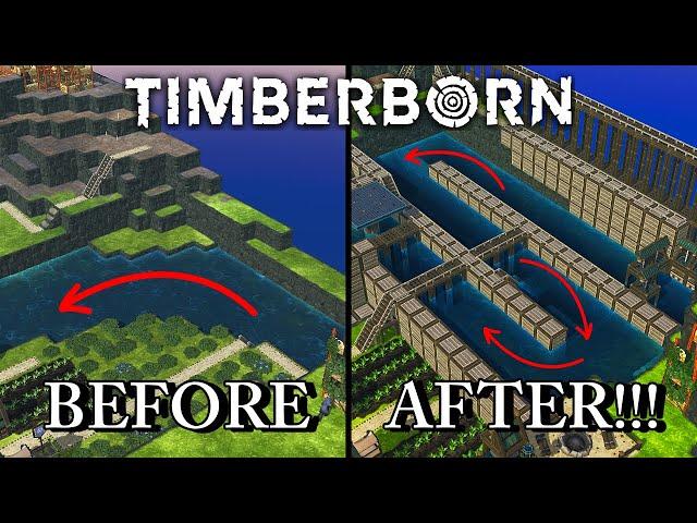 Shaping the MEGABUILD in TIMBERBORN!!!