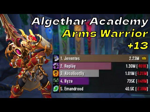 +13 Academy - Arms Warrior is busted?! Season 4 - Week 1