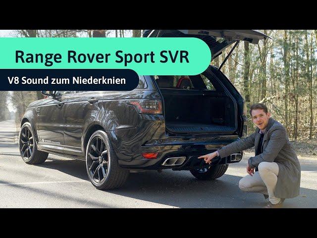 Range Rover Sport SVR mit 575 PS - Ein Geschoss mit Mega-Sound | DINNEBIER TV