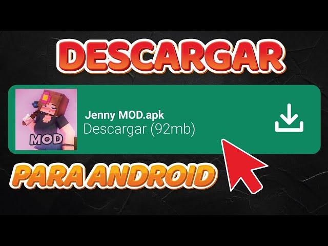 Asi se Instala Jenny MOD Para Minecraft PE en Android e iOS Cualquier iPhone 2023