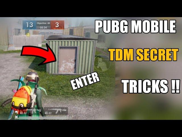 Pubg Mobile Tdm Secret Tricks !! Tdm Warehouse Secret Tricks Pubg Mobile ! Pubg Mobile New Tricks