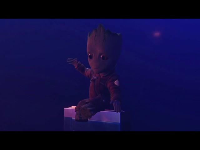 Groot 3D model, Blender+Substance