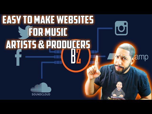 Easy to make Website for Music Artist & Producers to Sell Music, Merch, & More