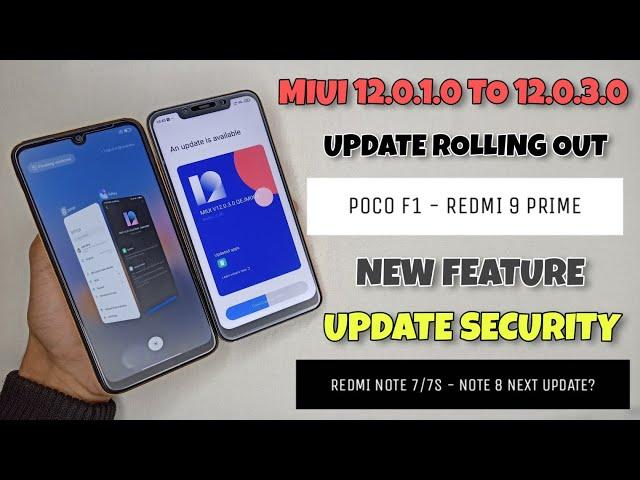 OFFICIAL INDIA - MIUI 12.0.1.0 To MIUI 12.0.3.0 Update Rolling | New Gesture? | Install Now 