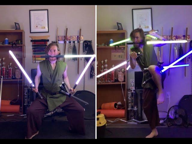 How Many Lightsabers can Jedi Master Shaggy Wield at Once?