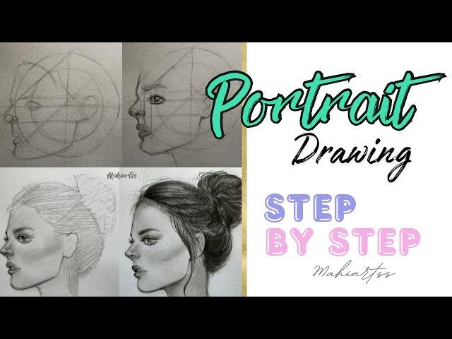 Pencil Portrait Drawing Tutorial | Easy Step-by-Step Guide