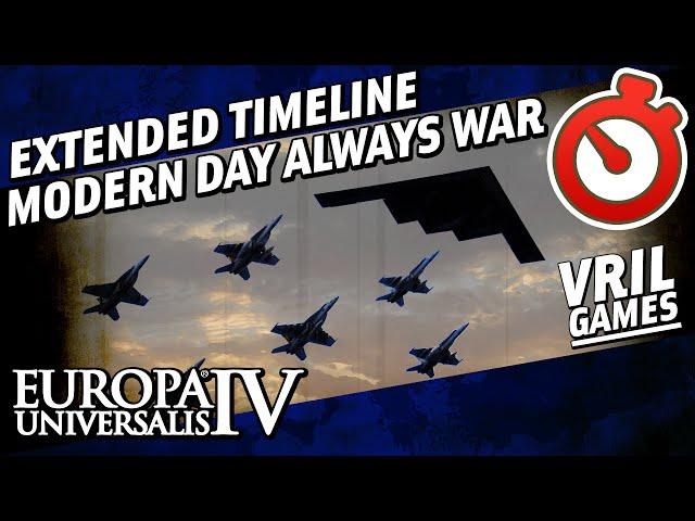 EU4 Extended Timeline | Modern Day | Always War Timelapse