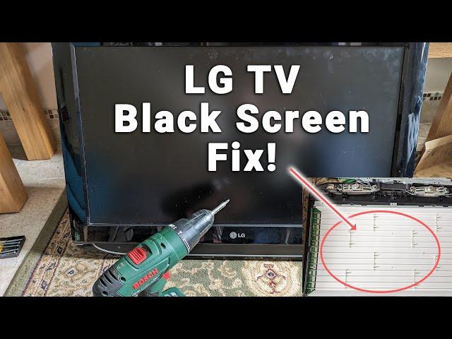 LG TV Black Screen Fix | How to Fix the Problem