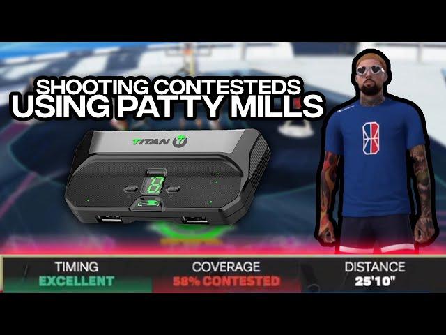 SHOOTING CONTESTEDS WITH A TITAN 2 ON 2K24!