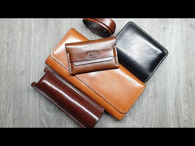 Ужасная кожа растительного дубления. Vegetable tanned leather.