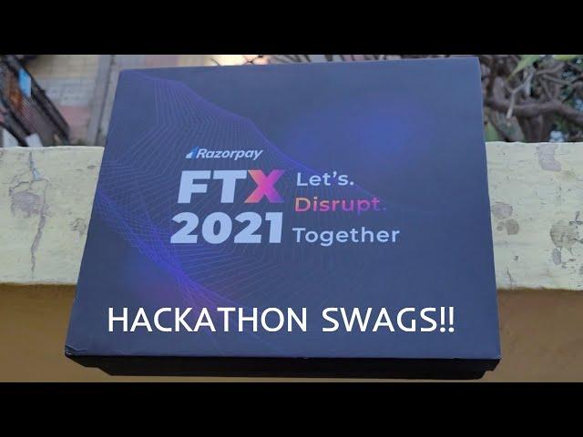 Razorpay FTX 2021 Hackathon Swags (Schwags) Unboxing