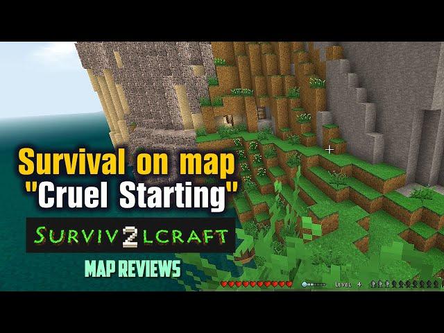 SurvivalCraft 2: survival walkthrough of the map "CRUEL STARTING" by @BeStudio Games