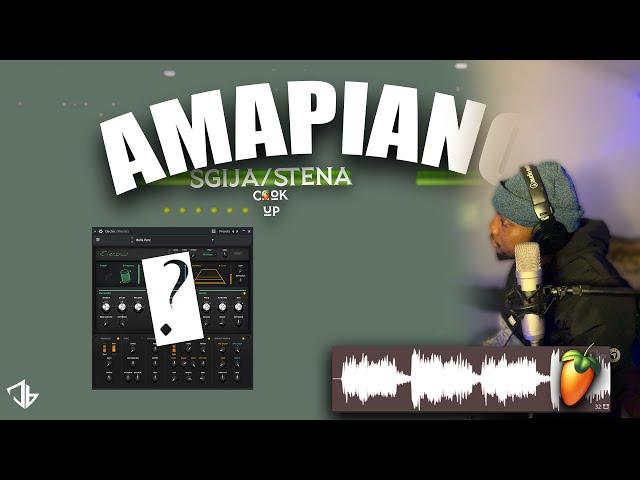 How To Make A Sgija/Stena Type Beat In Fl Studio 21 - ( Amapiano Tutorial)