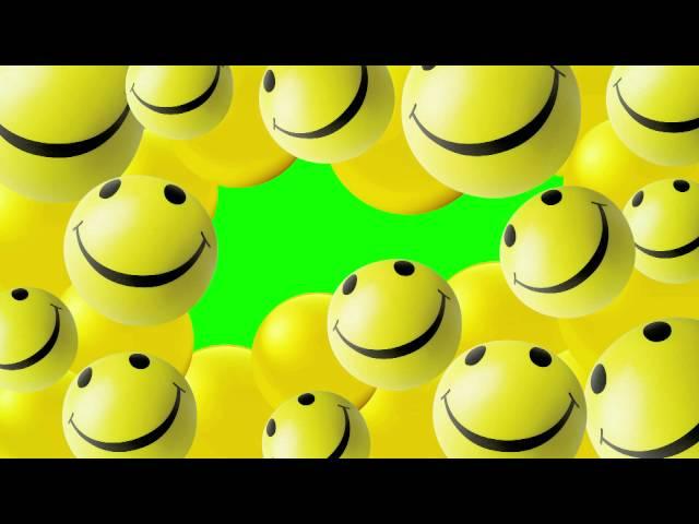 Transition Green Screen Footage Smile pack