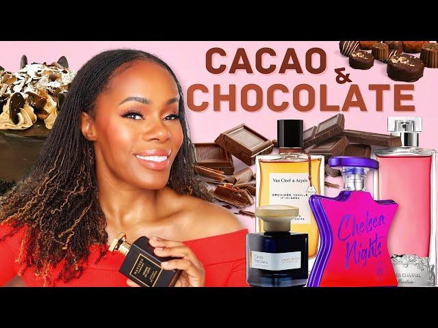 CHOCOLATE FRAGRANCES IN MY PERFUME COLLECTION | WINTER PERFUMES 2023