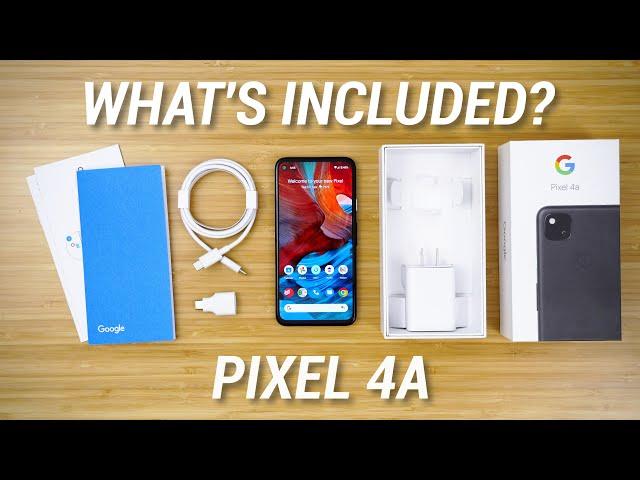 Pixel 4a Unboxing - What's Included!