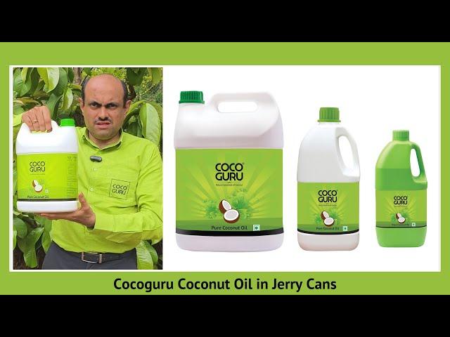 Cocoguru Coconut Oil in Jerry Cans