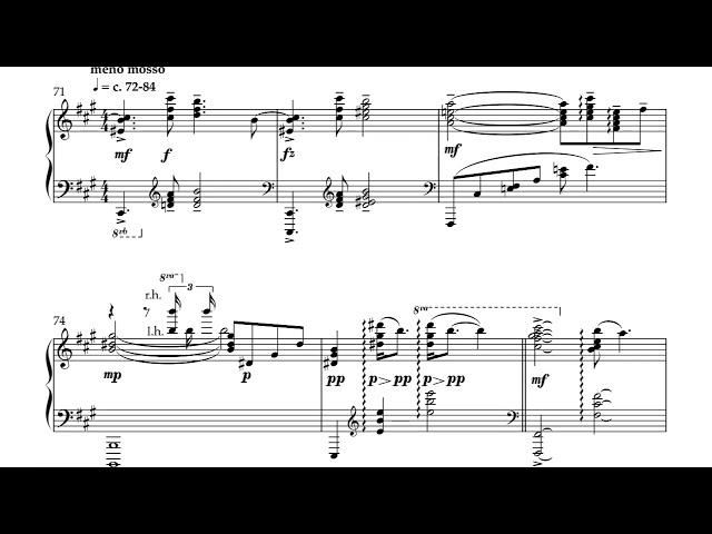 Ethan Resnik - Une Promenade à Travers le Metropolitan for Piano (2019) [Score-Video]