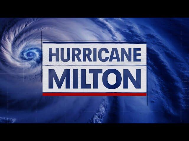 Hurricane Milton live tracker: Cat 5 hurricane expected to make landfall in Florida this week