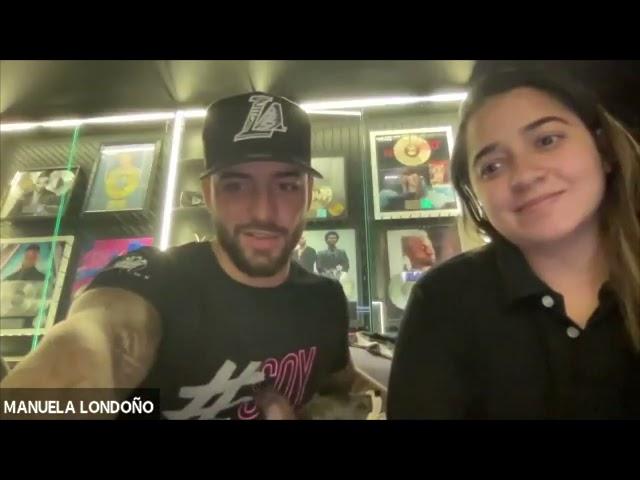 Interview to Maluma / TikTok Latinx Heritage Month 2021