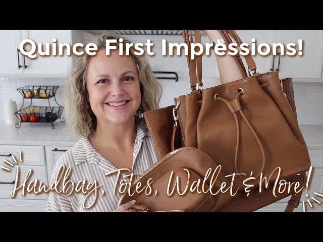 QUINCE | First Impressions! Handbags, Totes, Wallets & More! | GatorMOM