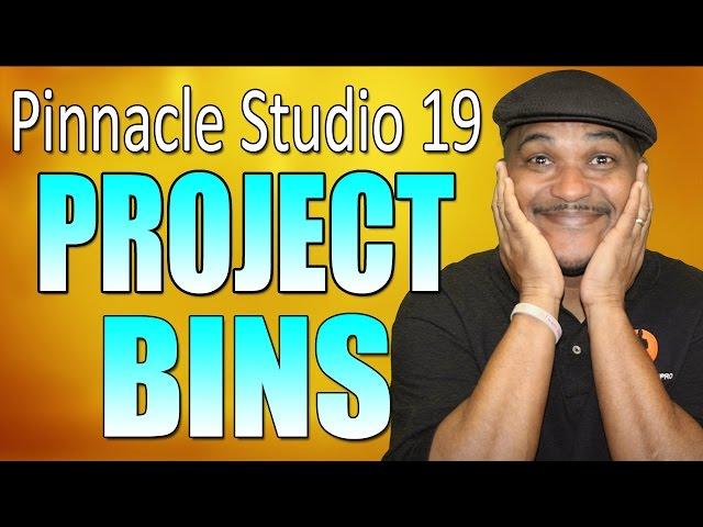 Pinnacle Studio 19 Ultimate - Project Bins Tutorial