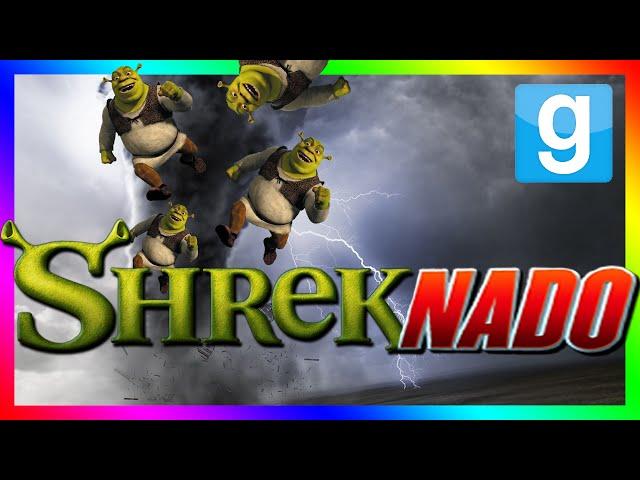 SHREKNADO?!?! | Gmod Attack of the Shreks (Maze Challenge Fail)