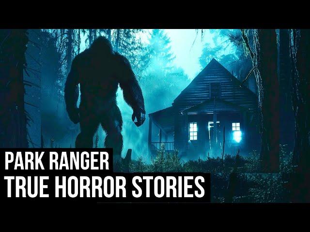 16 TRUE Creepy Park Ranger Horror Stories Told In The Rain (Dogman,Sasquatch,Wendigo...)