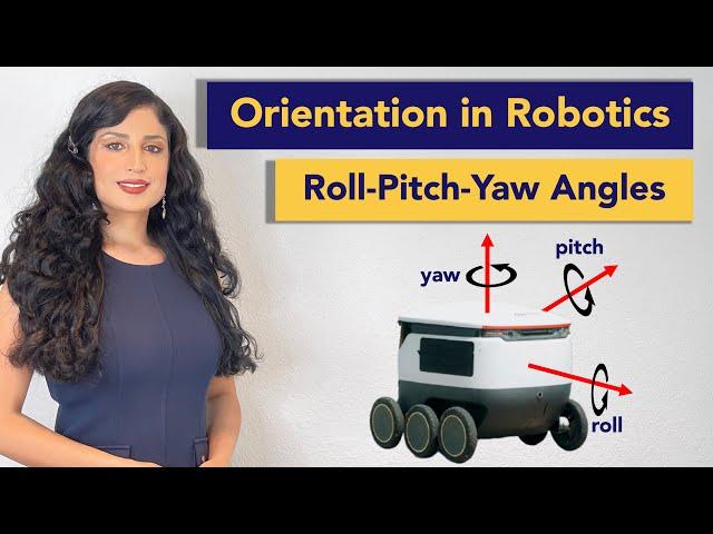 Roll-Pitch-Yaw Angles in Robotics | Fundamentals of Robotics | Lesson 11