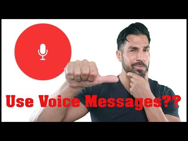 Should I Send Audio (Voice) Messages Over Online Dating Apps?? (Or is it weird??)