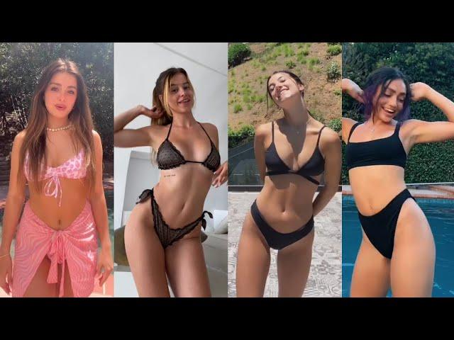 Famous TikTok Stars Dancing In Bikini