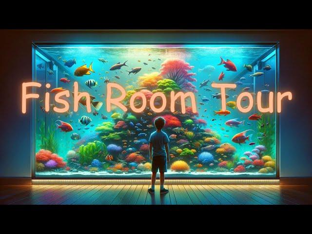 AQUARIUM FISH ROOM TOUR - DBC Aquatics