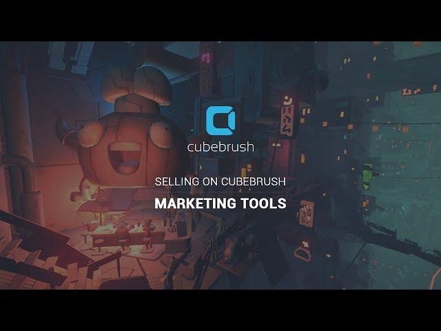 Selling on Cubebrush - Marketing Tools Overview