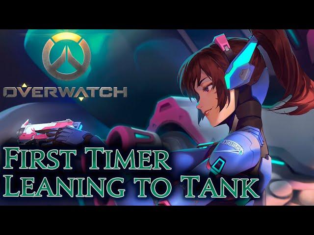 First time playing Overwatch 2, learning to tank (Stream VoD 18.05.2023)