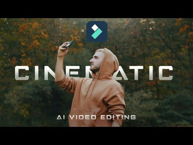 How to Edit CINEMATIC Videos 10x Faster with Filmora 13