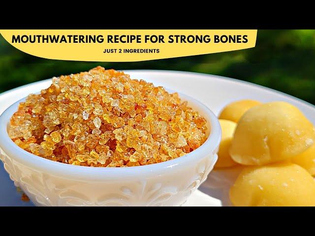 Mouthwatering Sweet for Strong Bones, Teeth & Bone Healing – Eat This One Spoon