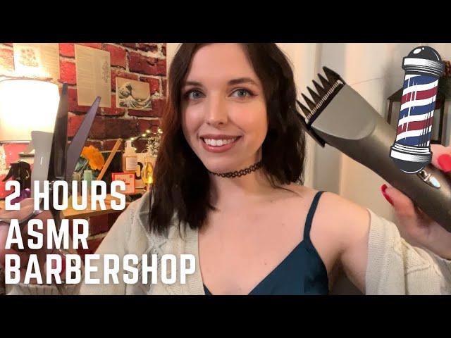  Realistic Barbershop RP ASMR - Men's Haircut (2 HOUR Compilation)