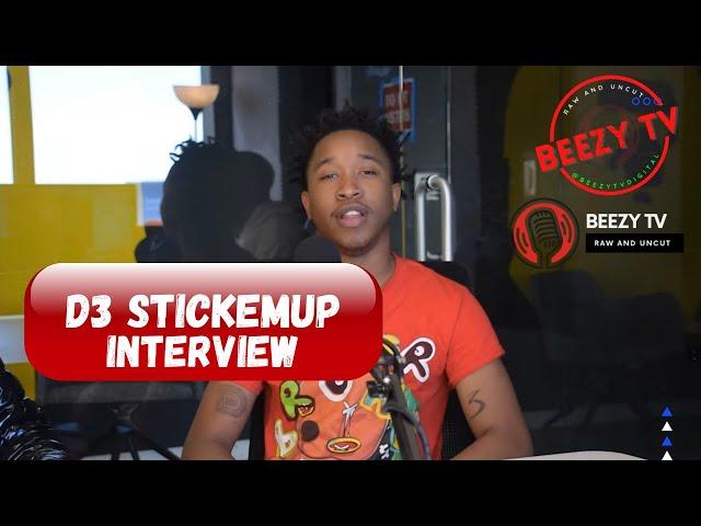 D3 StickEmUp Talks BornPaid Ducky P + Learning How To Read In Jail + New Music + No More Diss Songs!