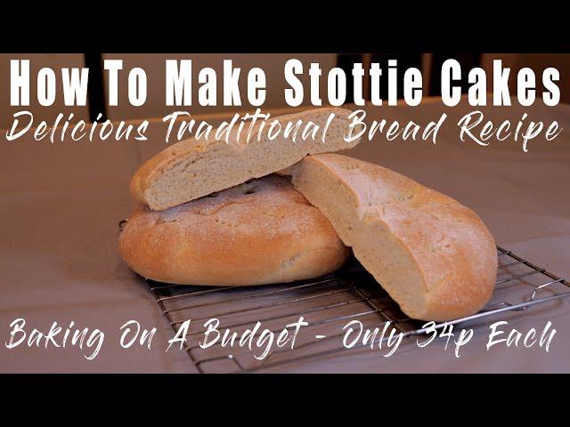 How To Make Stottie Cakes - Simple Traditional Homemade Bread Recipe - Only 34p Each