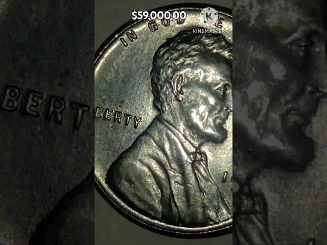 1943"D Over S Lincoln Steal Penny