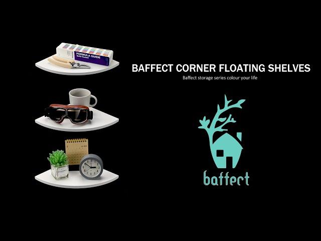 The Most Space-saving Baffect Corner Shelves