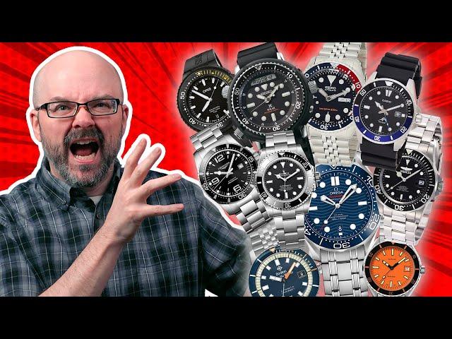 Top 10 BEST Dive Watches from Under $100 to $10,000