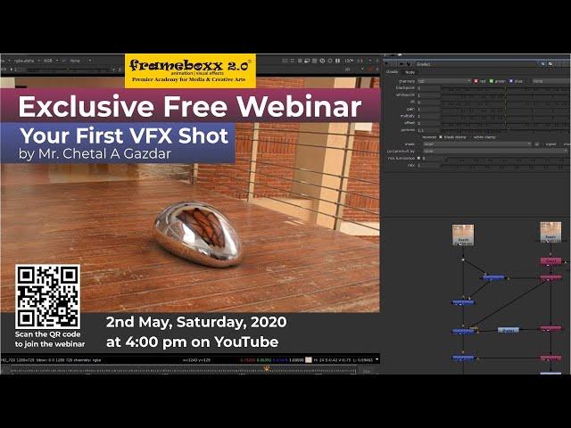 Webinar | Your First VFX Shot by Mr. Chetal Gazdar| Frameboxx 2.0