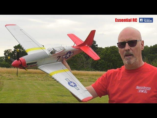 Volantex P-51D Mustang 750mm Wingspan Warbird RC Airplane RTF: ESSENTIAL RC FLIGHT TEST