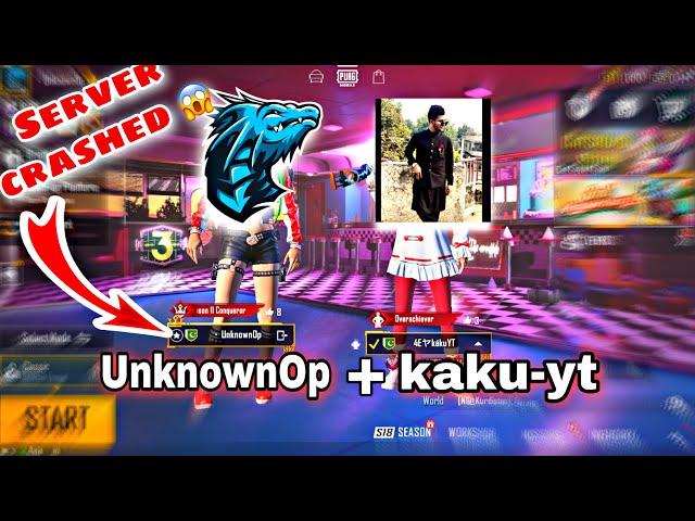 UnknownOp playing with kaku-yt || Destruction of Asia server || PUBG MOBILE