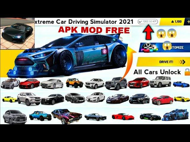 All Cars UnlockedExtreme Car Driving Simulator 2023  Completed 100000 KM Distance  Car Game##2023