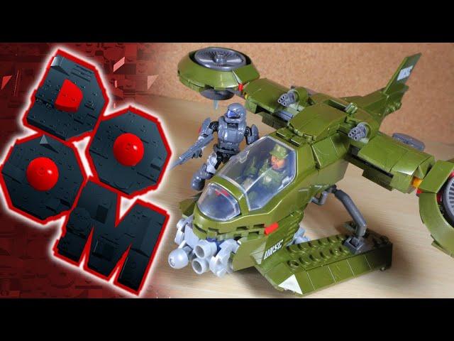  Mega HALO: UNSC Hornet Recon || DOOM Construx Review