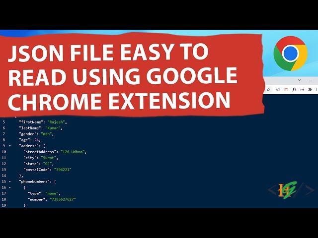 How to Make JSON File Easy to Read Using Google Chrome Extension | JSON Viewer Formatter