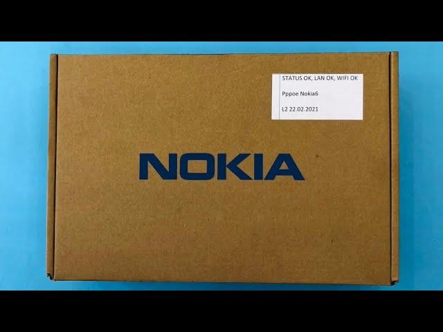 Nokia G-140W-H Unboxing