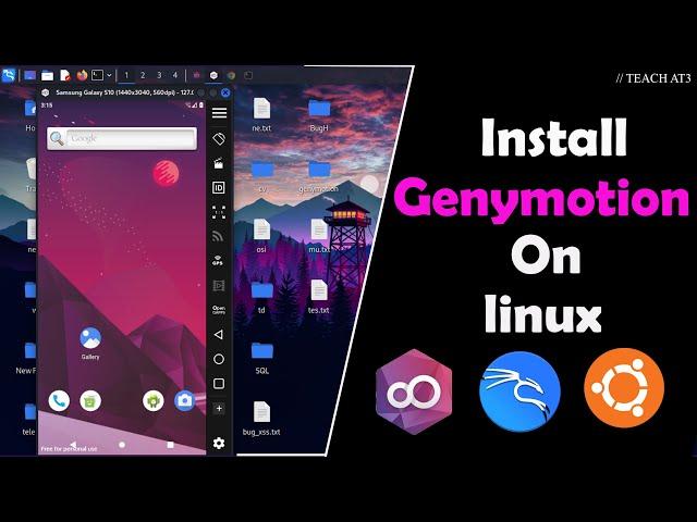 How to Install Genymotion on linux | 2023